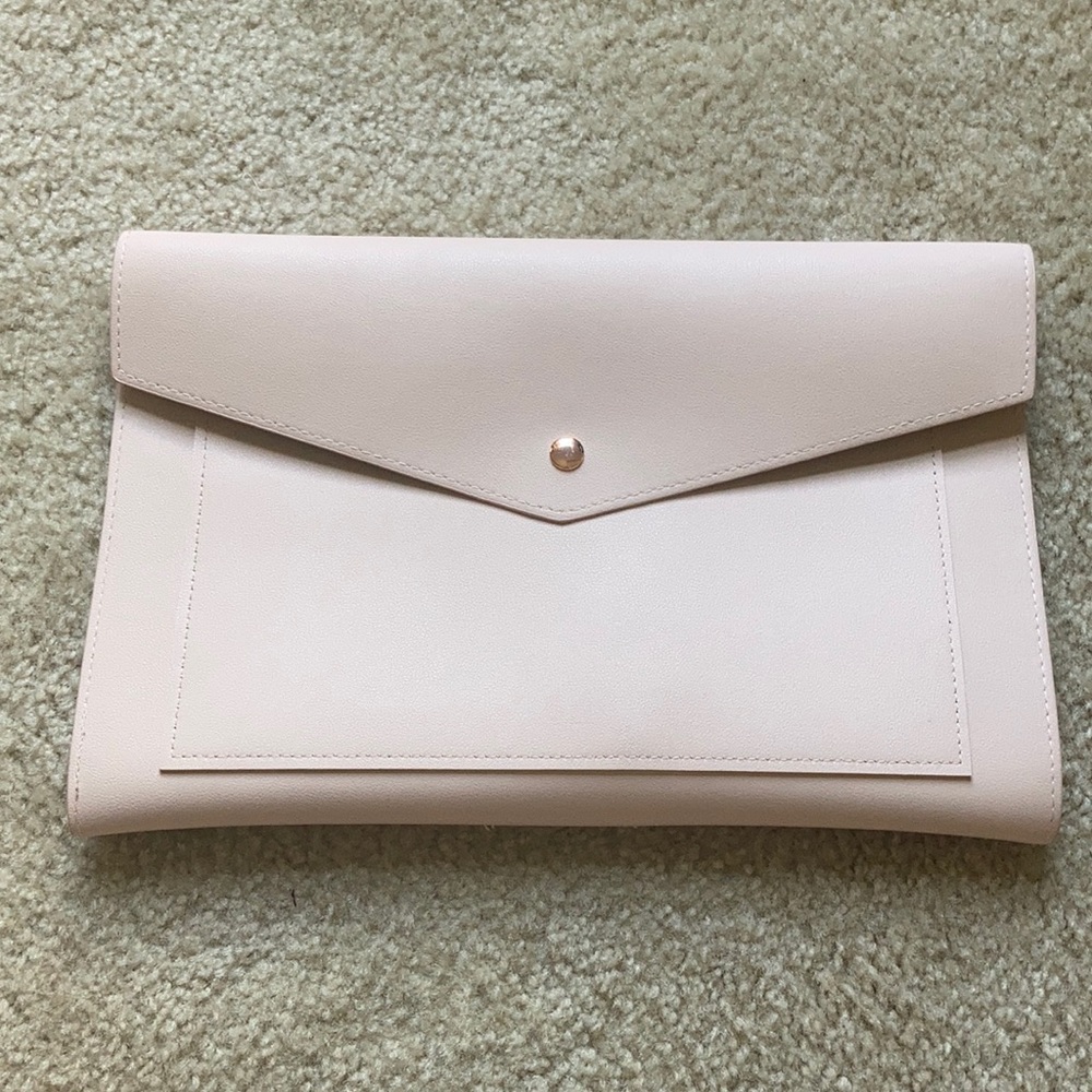 Glass Ladder & Co blush pink Megan Clutch